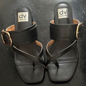 Dolce Vita Black Strappy Sandals